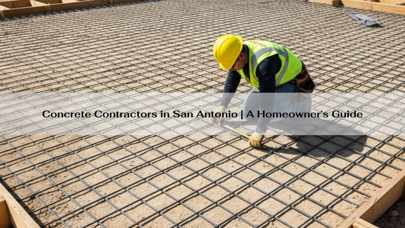 Concrete Contractors in San Antonio