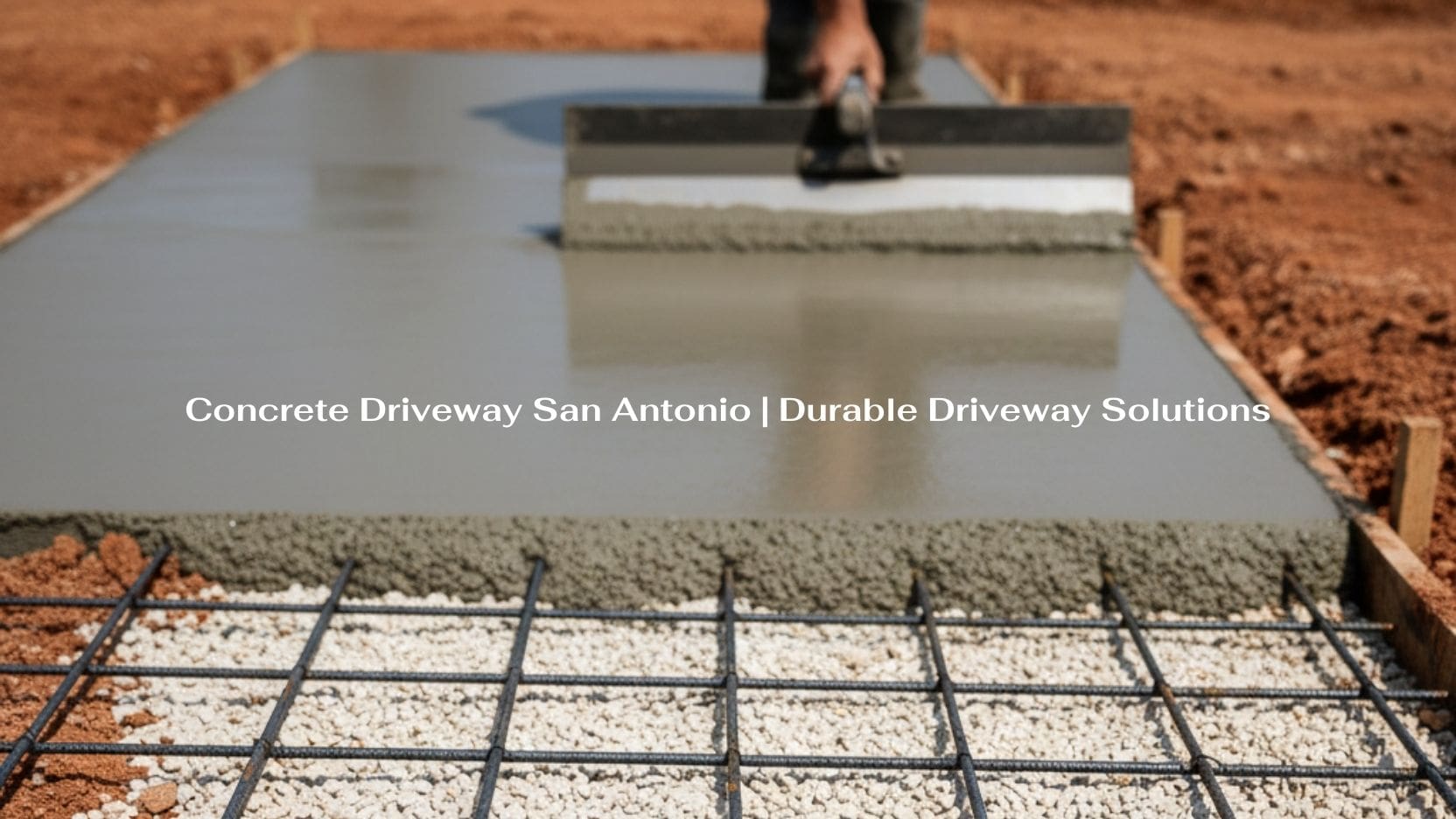 Concrete Driveway San Antonio