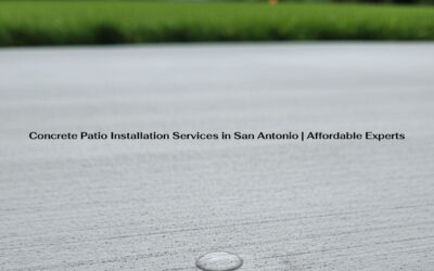 Concrete Patio Installation Services in San Antonio | Affordable Experts
