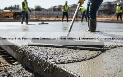 Concrete Slab Foundation Contractor in San Antonio | Affordable Concrete Experts