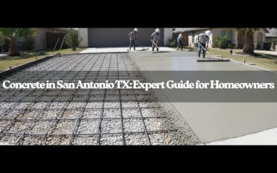Concrete in San Antonio TX: Expert Guide for Homeowners