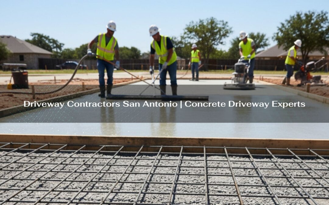 Driveway Contractors San Antonio | Concrete Driveway Experts