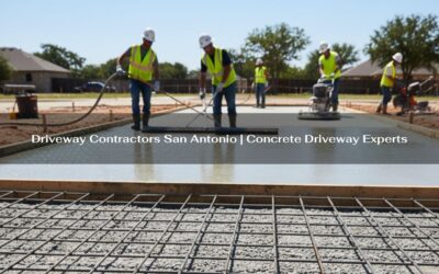 Driveway Contractors San Antonio | Concrete Driveway Experts