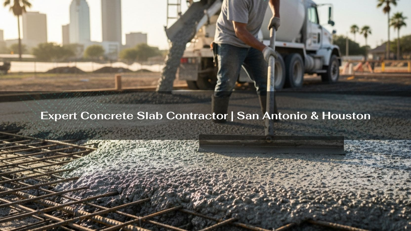 Expert Concrete Slab Contractor | San Antonio & Houston