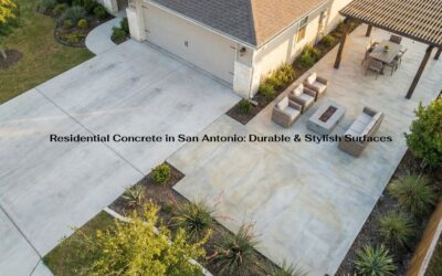 Residential Concrete in San Antonio: Durable & Stylish Surfaces