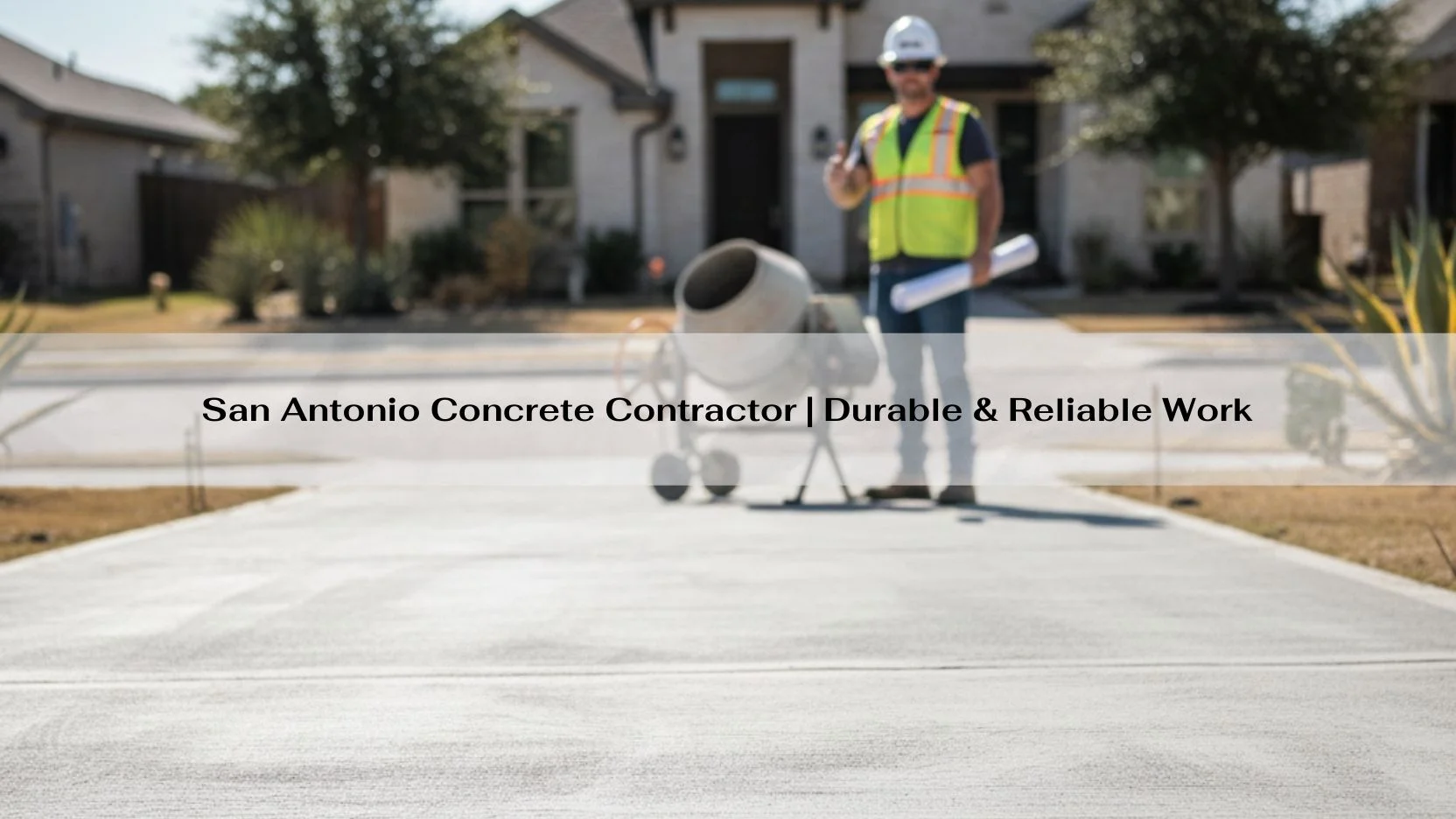 San Antonio Concrete Contractor Durable & Reliable Work-min San Antonio Concrete Contractor