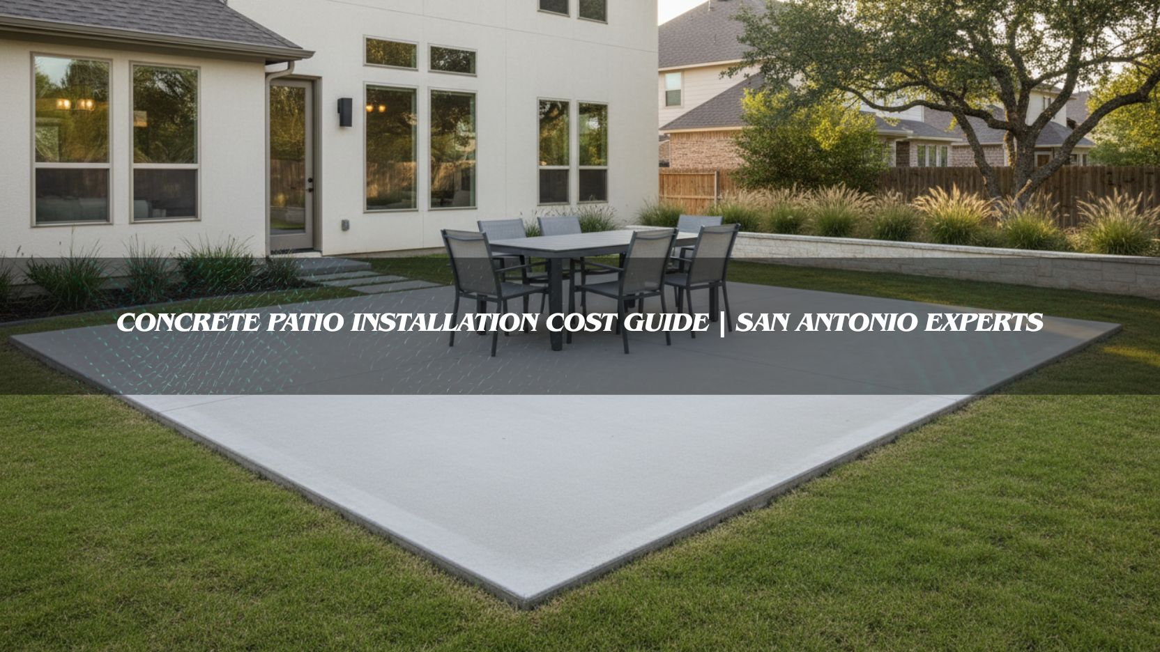 Concrete Patio Installation Cost Guide San Antonio Experts-min Concrete Patio Installation Cost Guide