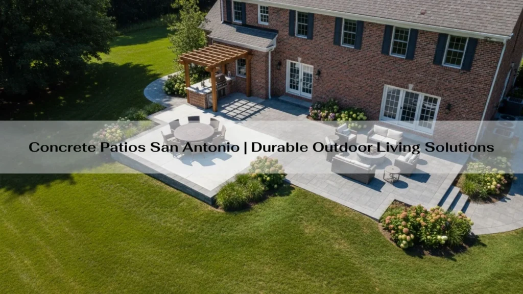 Concrete Patios San Antonio