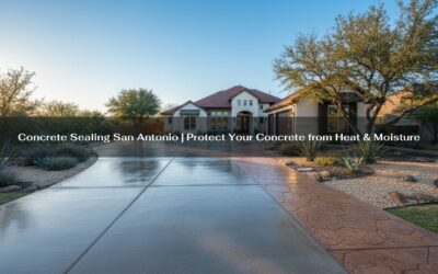 Concrete Sealing San Antonio | Protect Your Concrete from Heat & Moisture