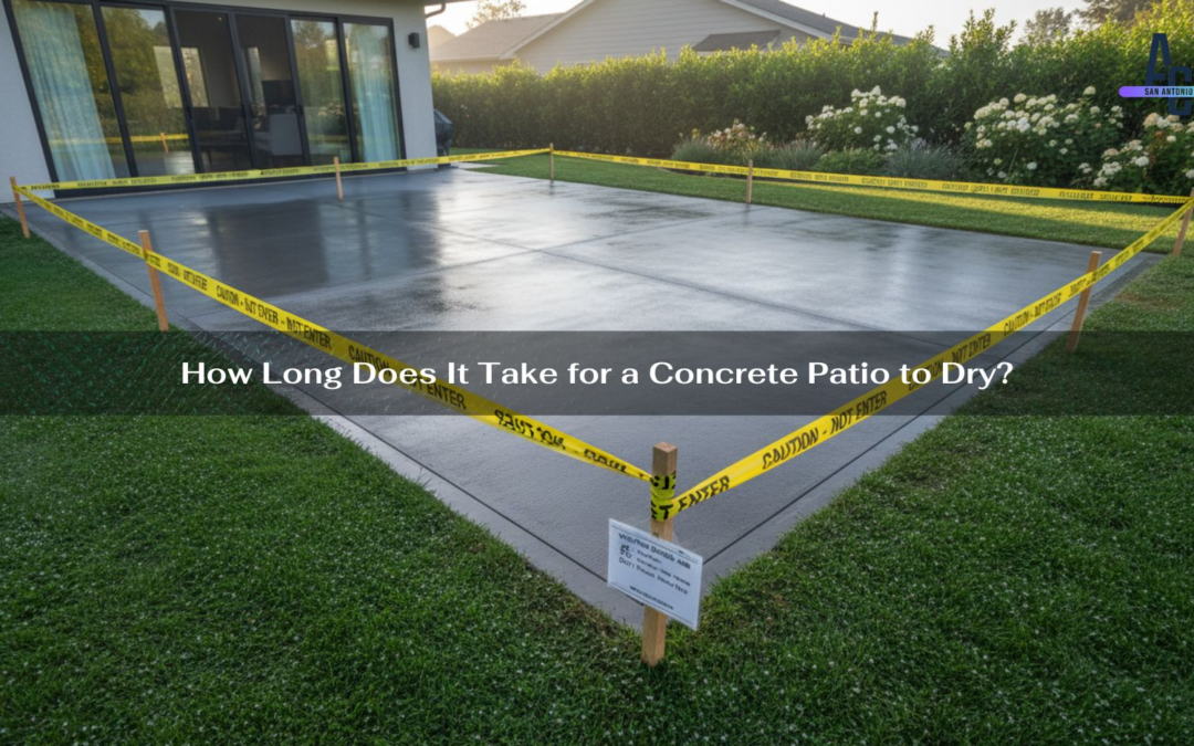 How Long Does It Take for a Concrete Patio to Dry?
