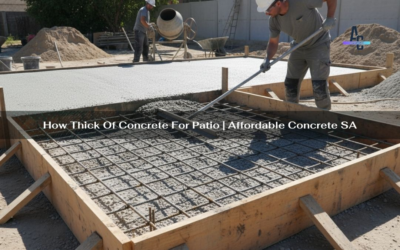 How Thick Of Concrete For Patio | Affordable Concrete SA