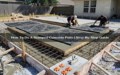 How To Do A Stamped Concrete Patio | Step-By-Step Guide