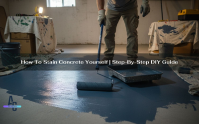 How To Stain Concrete Yourself | Step-By-Step DIY Guide