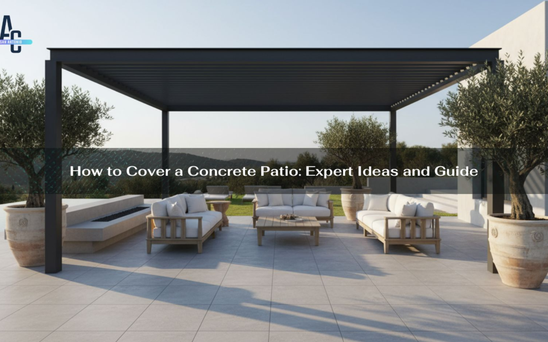 How to Cover a Concrete Patio: Expert Ideas and Guide