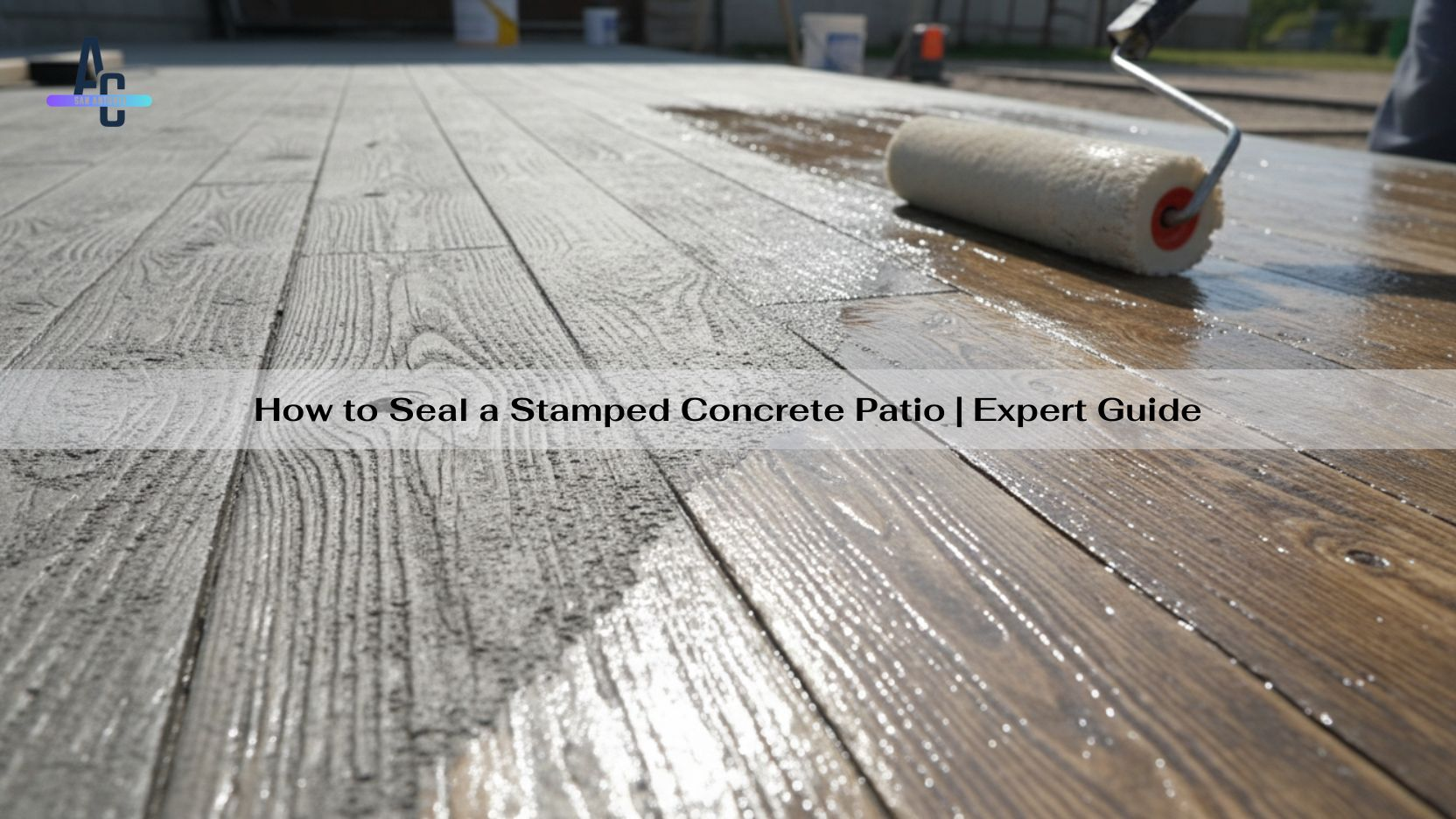 How to Seal a Stamped Concrete Patio Expert Guide How to Seal a Stamped Concrete Patio
