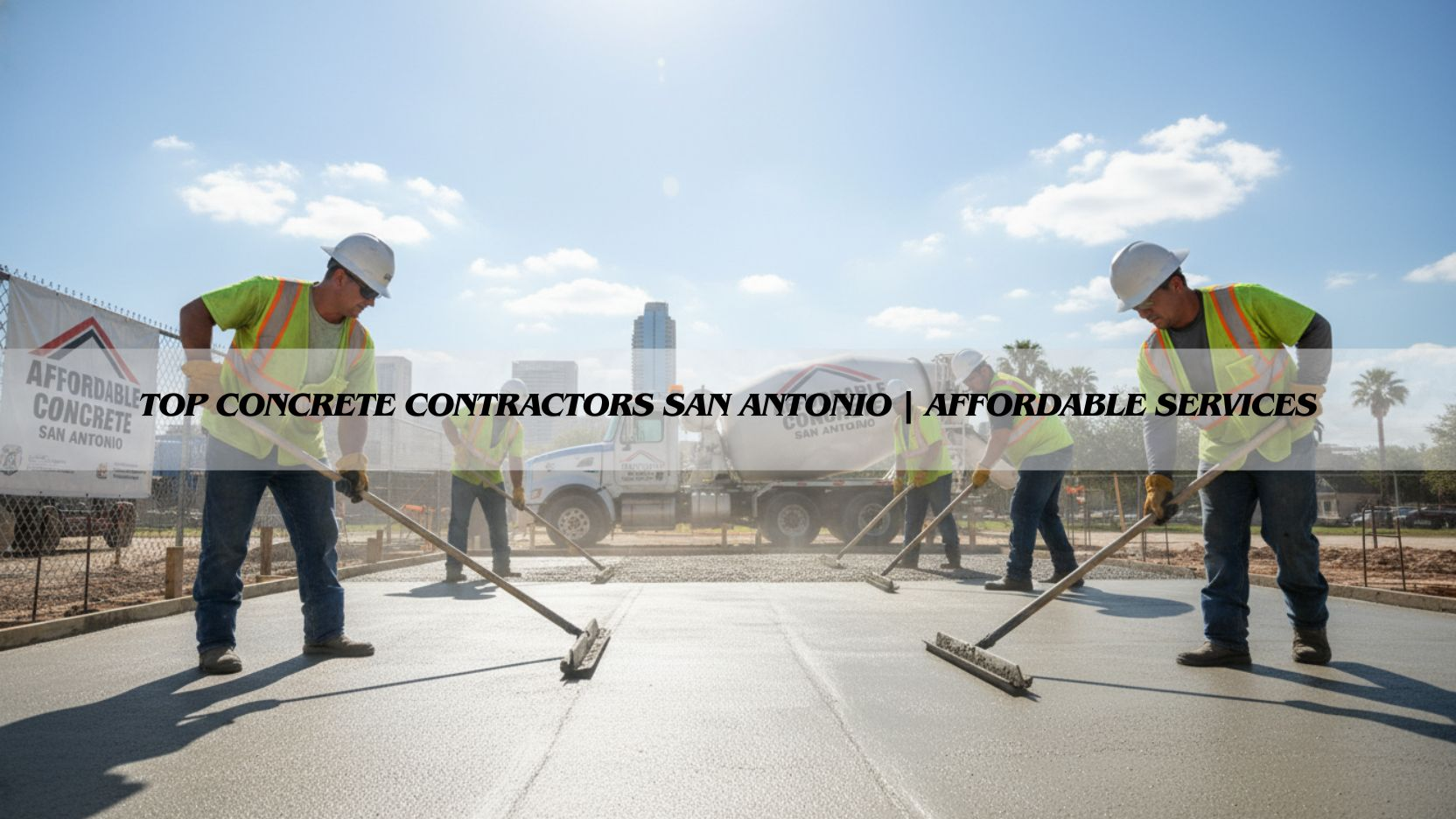 Top Concrete Contractors San Antonio