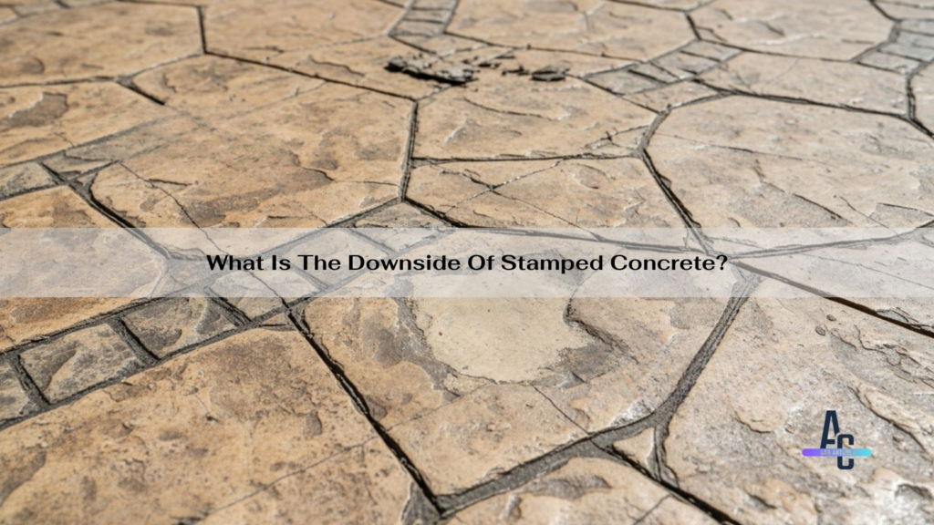What Is The Downside Of Stamped Concrete