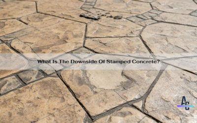 What Is The Downside Of Stamped Concrete?