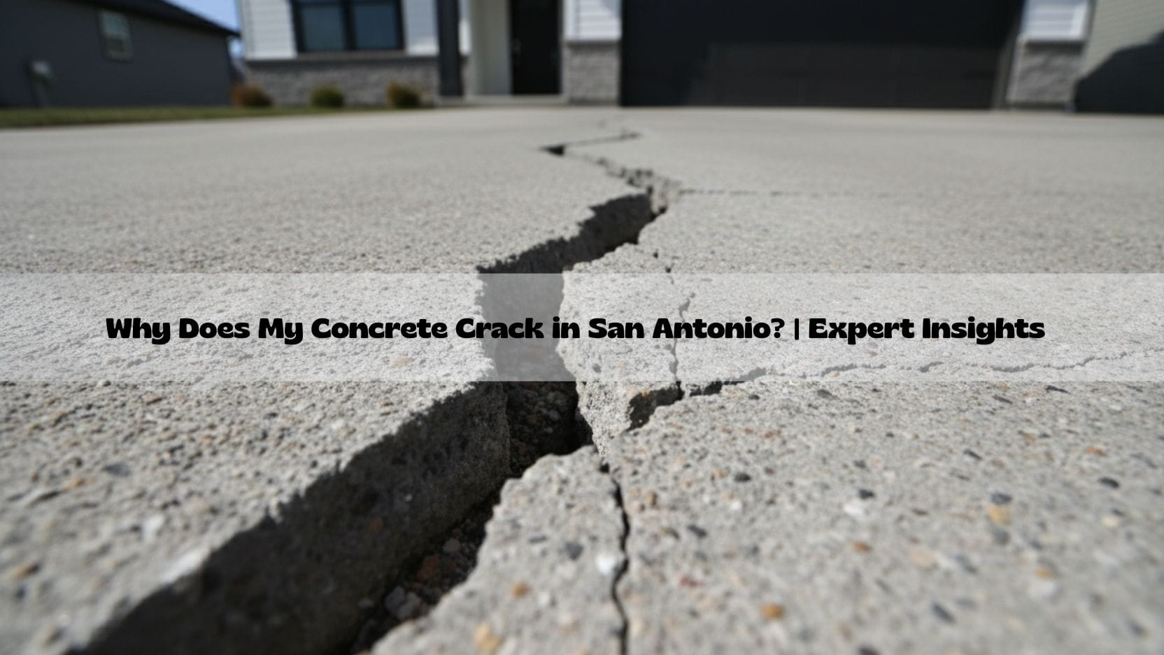 Why Does My Concrete Crack in San Antonio