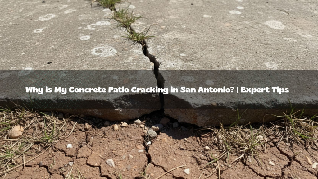 Why is My Concrete Patio Cracking in San Antonio