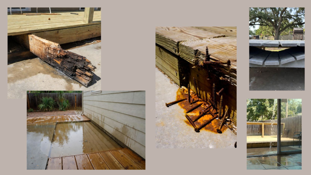 How To Build A Deck Over A Concrete Patio 