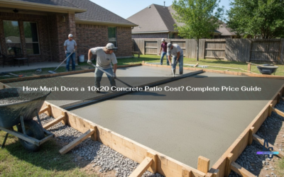 10×20 Concrete Patio Cost Guide | Pricing Breakdown