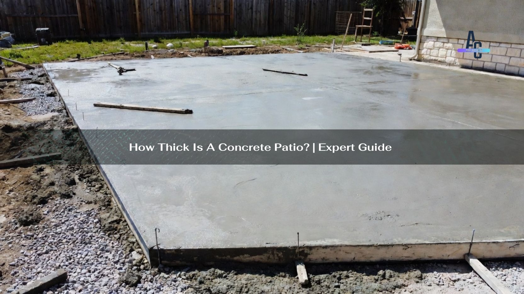 How Thick Is A Concrete Patio