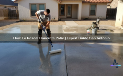 How To Reseal Concrete Patio | Expert Guide San Antonio