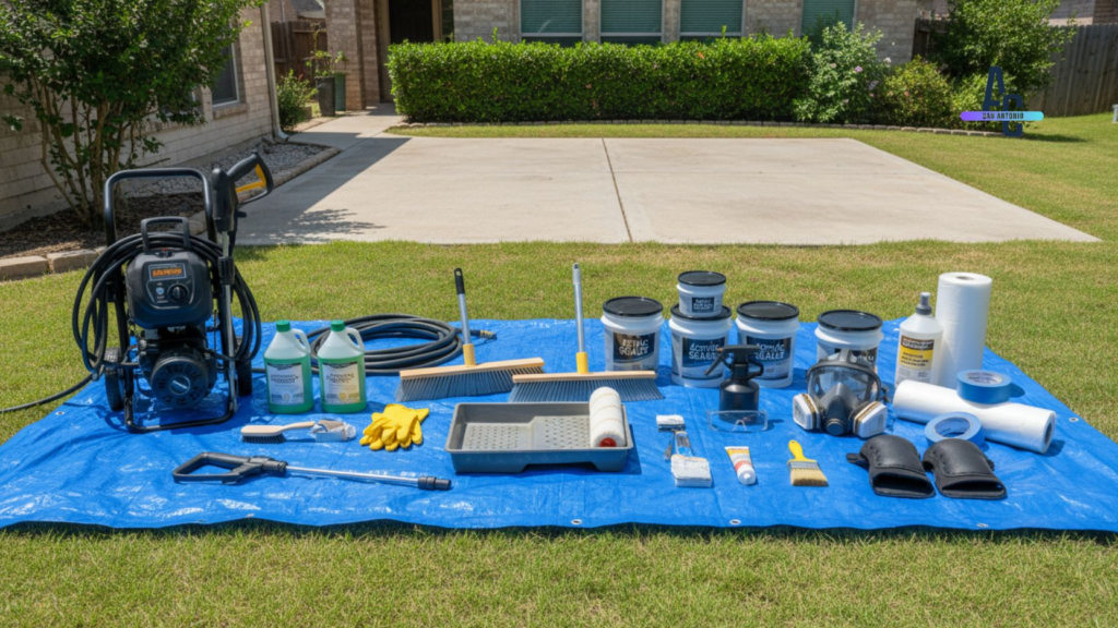 How To Reseal Concrete Patio