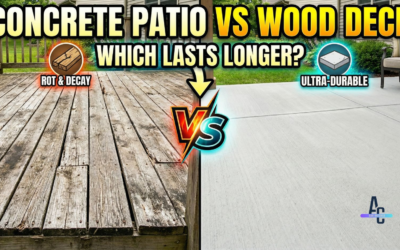 Concrete Patio VS Wood Deck: Which Lasts Longer?