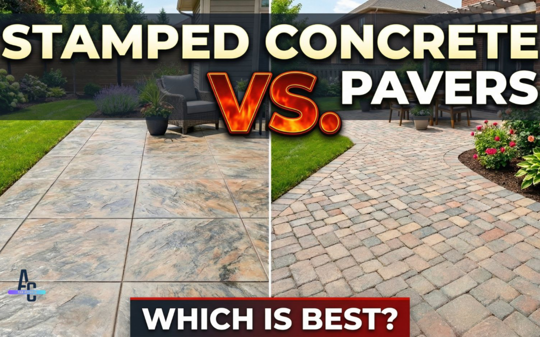 Stamped Concrete VS Pavers Which Is Best?