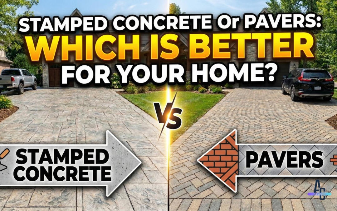 Stamped Concrete Or Pavers: Which Is Better For Your Home?