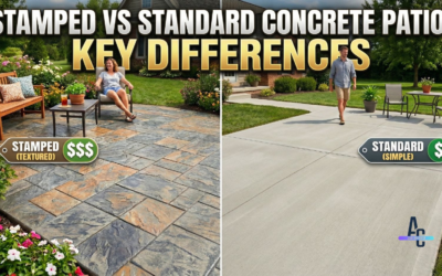 Stamped VS Standard Concrete Patio: Key Differences