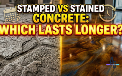 Stamped VS Stained Concrete: Which Lasts Longer?