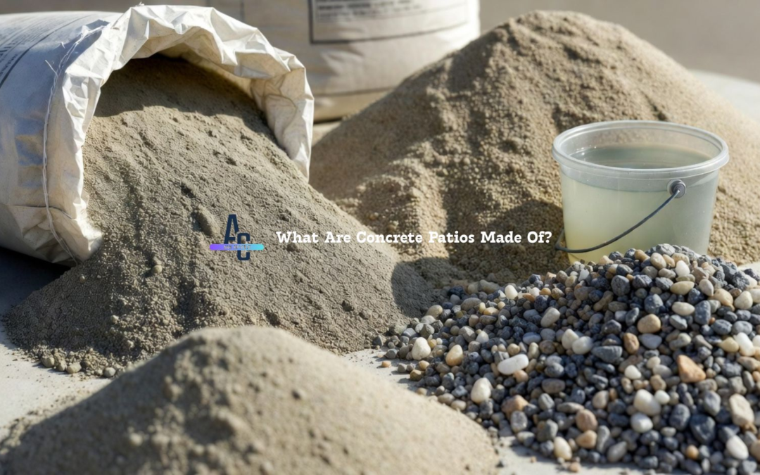 What Are Concrete Patios Made Of?