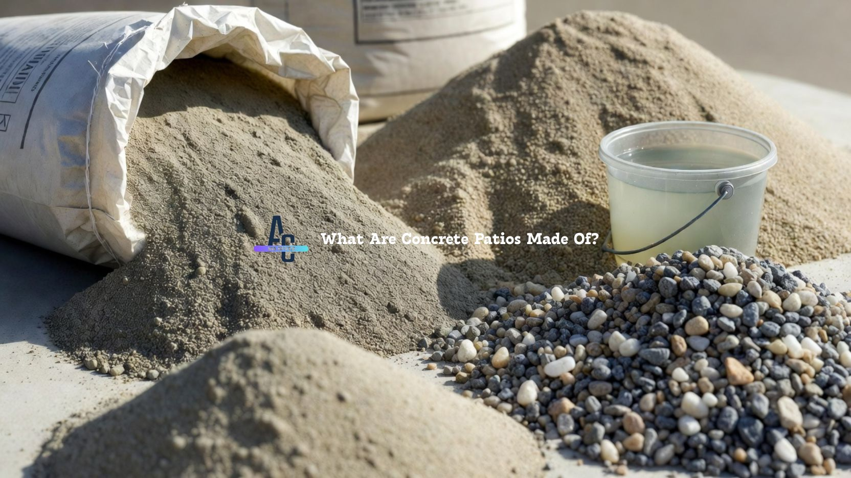 What Are Concrete Patios Made Of What Are Concrete Patios Made Of