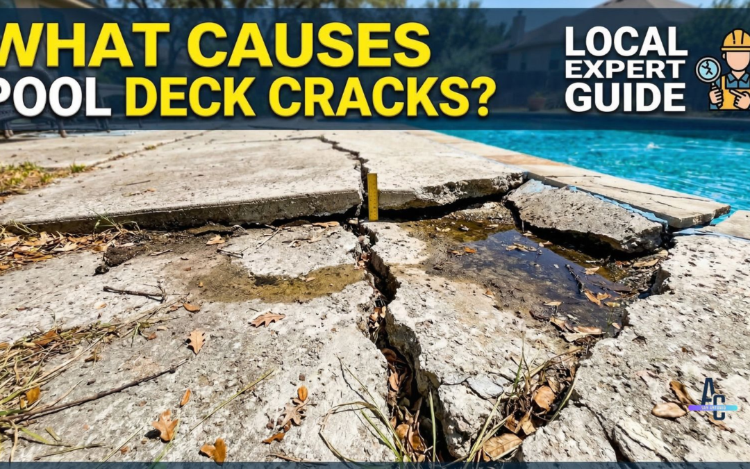 What Causes Pool Deck Cracks?