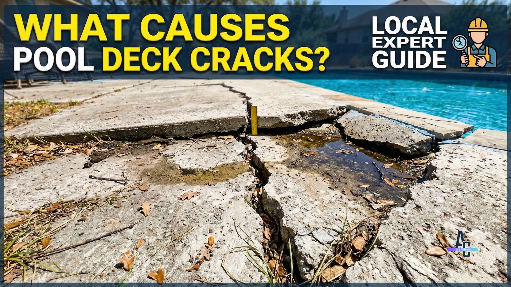 What Causes Pool Deck Cracks