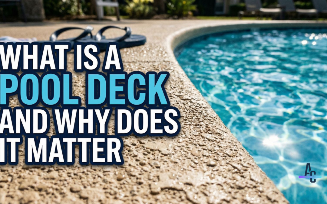 What Is A Pool Deck And Why Does It Matter
