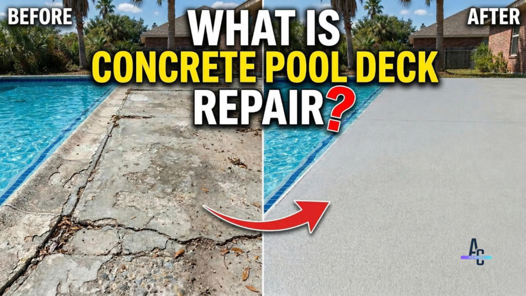 What Is Concrete Pool Deck Repair