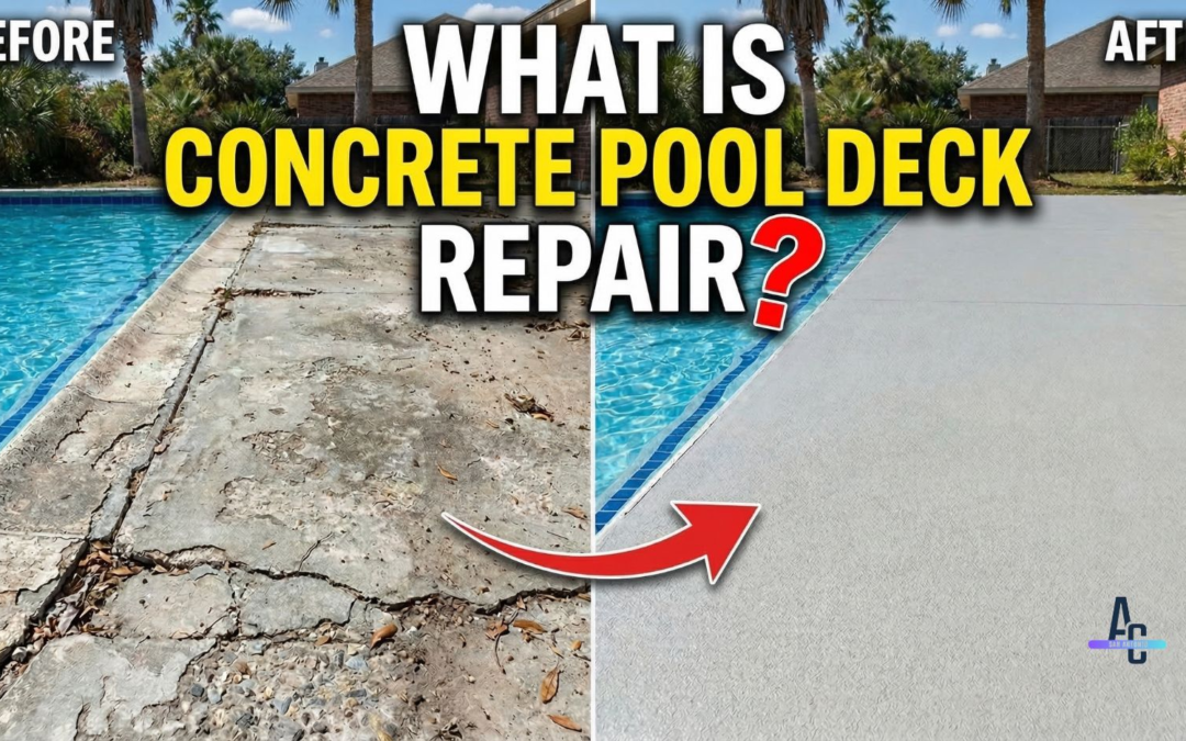 What Is Concrete Pool Deck Repair?