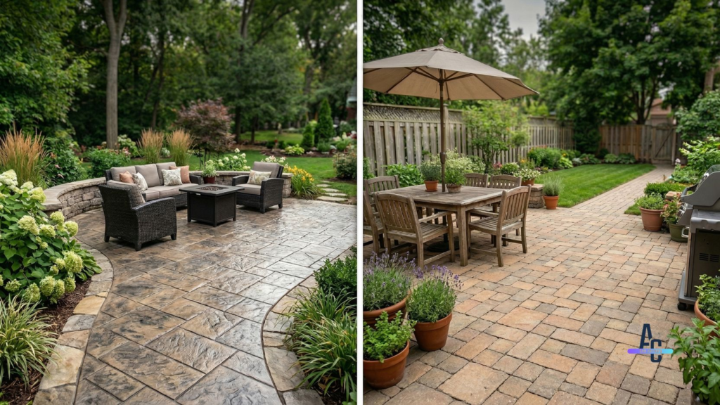 Stamped Concrete vs Pavers Which Is Best