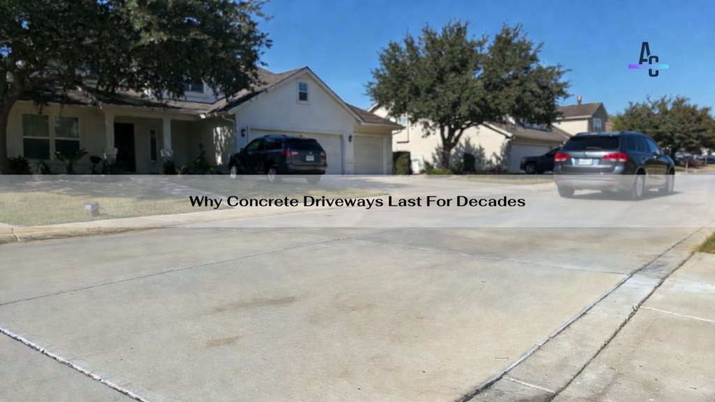 Why Concrete Driveways Last for Decades