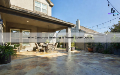 Why Concrete Staining Is Worth Every Dollar