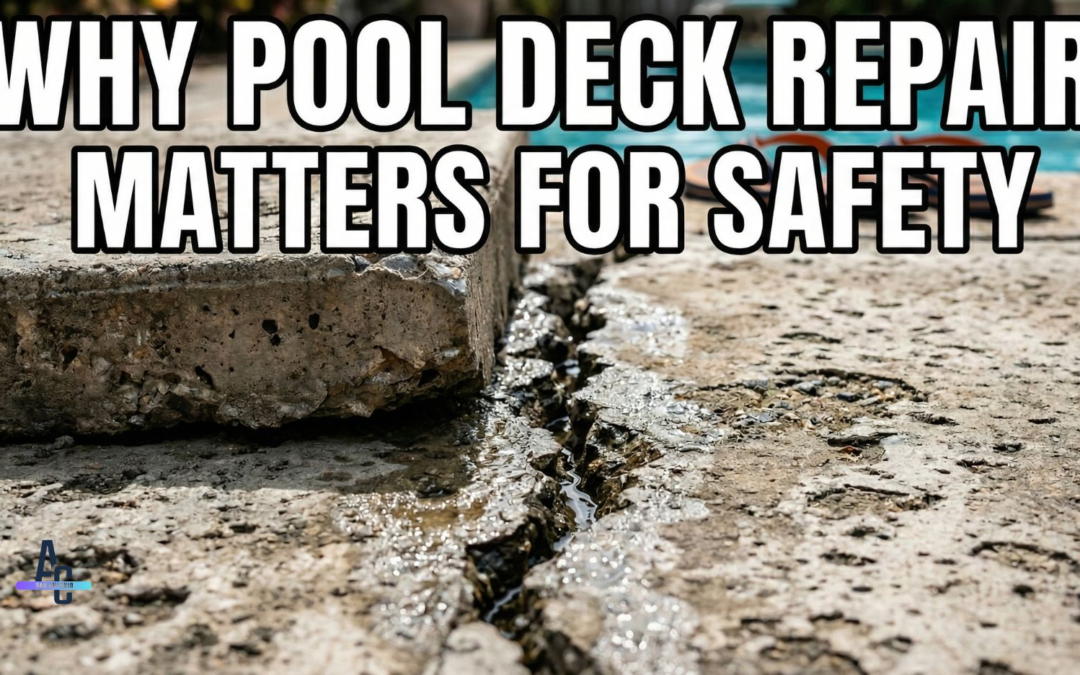 Why Pool Deck Repair Matters For Safety