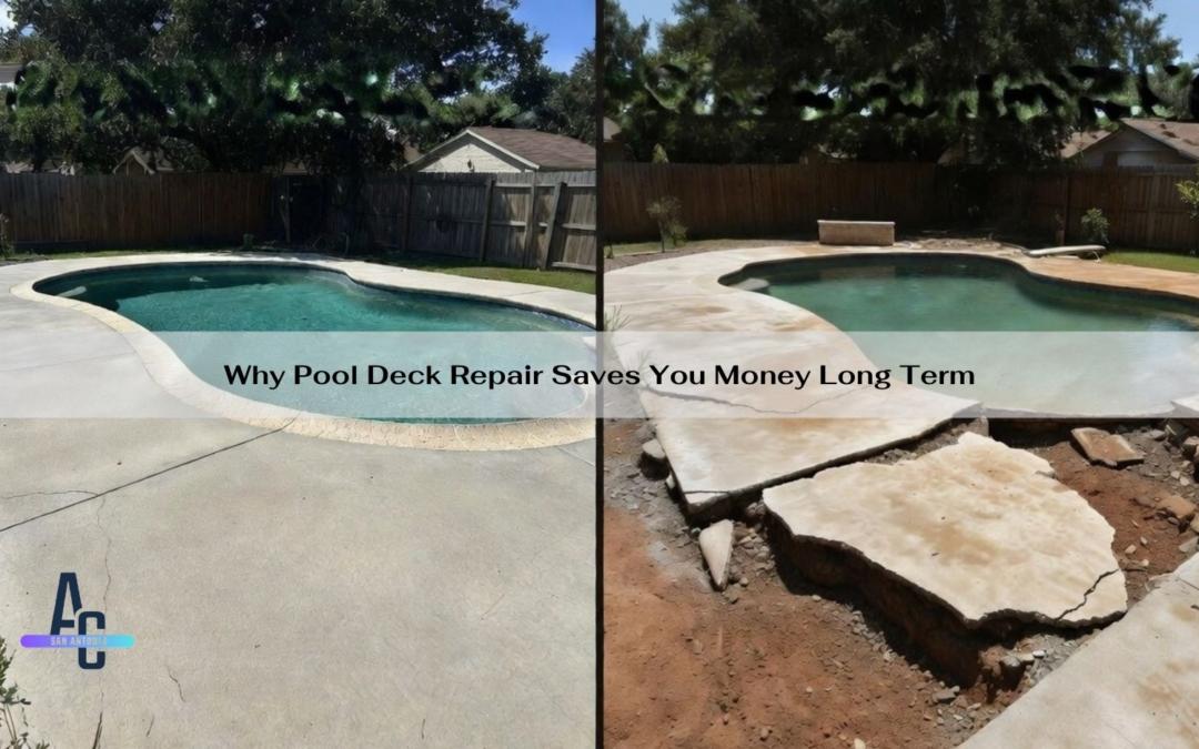 Why Pool Deck Repair Saves You Money Long Term