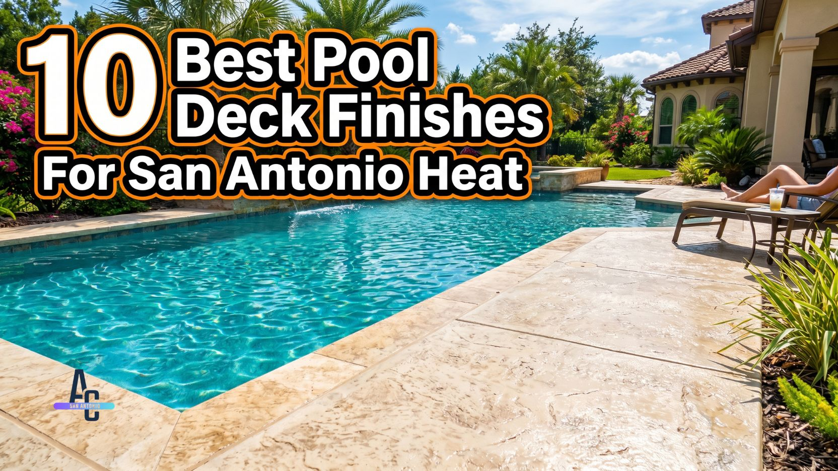 10 Best Pool Deck Finishes for San Antonio Heat
