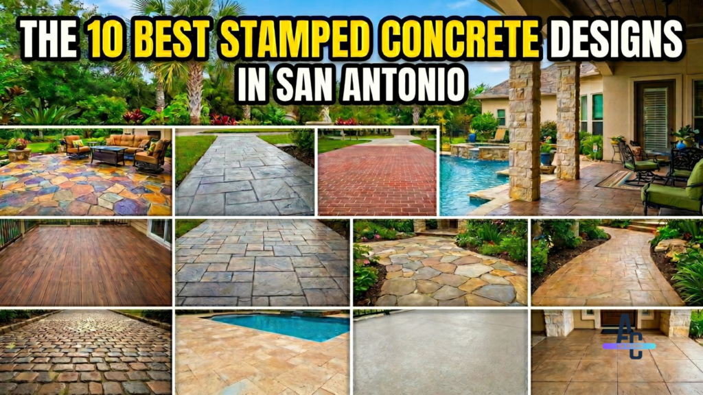 10 Best Stamped Concrete Designs in San Antonio