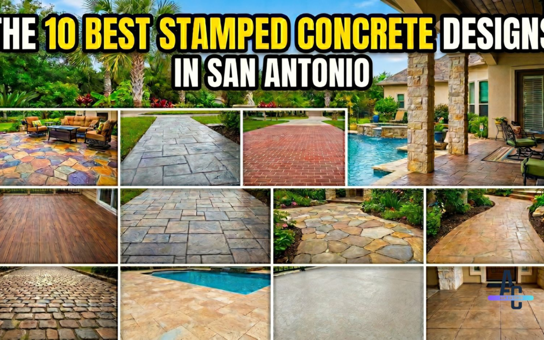 10 Best Stamped Concrete Designs In San Antonio