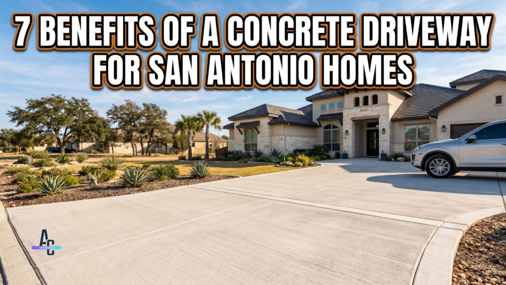 7 Benefits of a Concrete Driveway